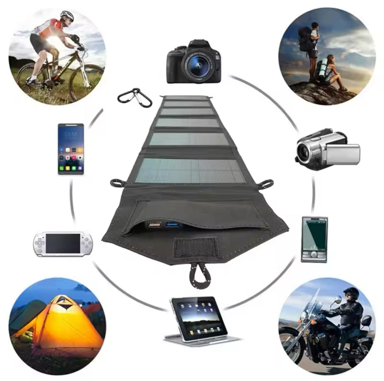 1000w Foldable solar panel