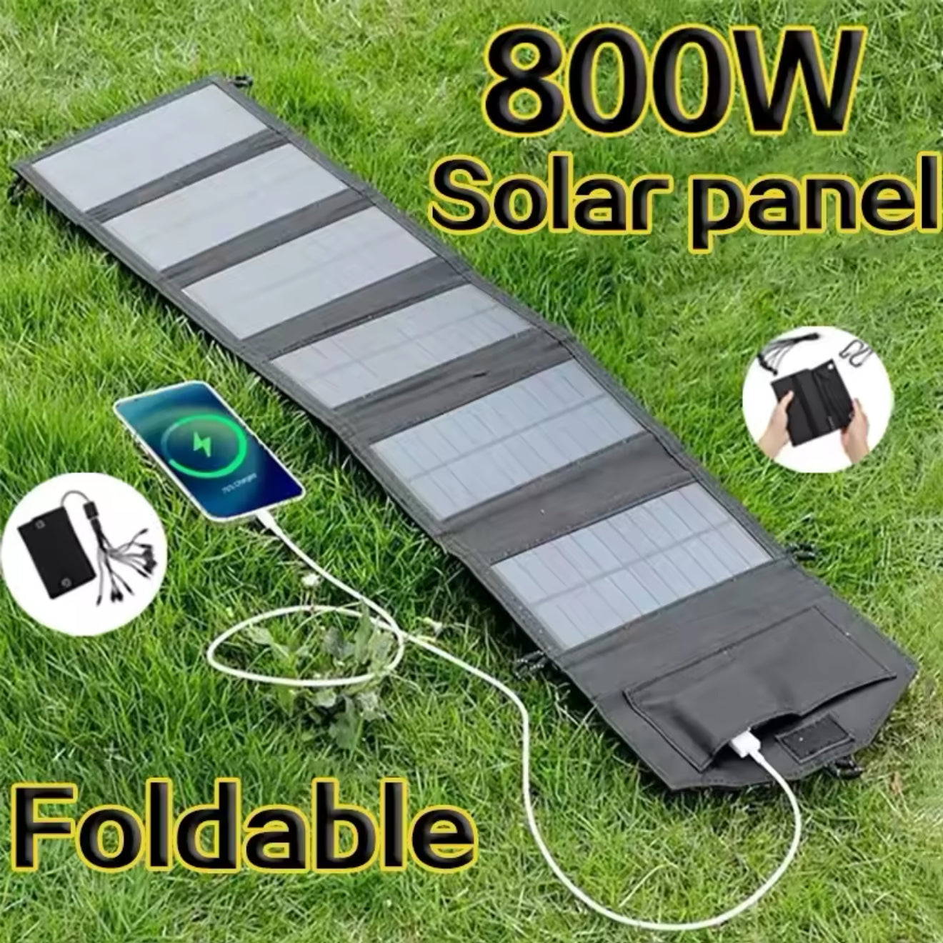 1000w Foldable solar panel