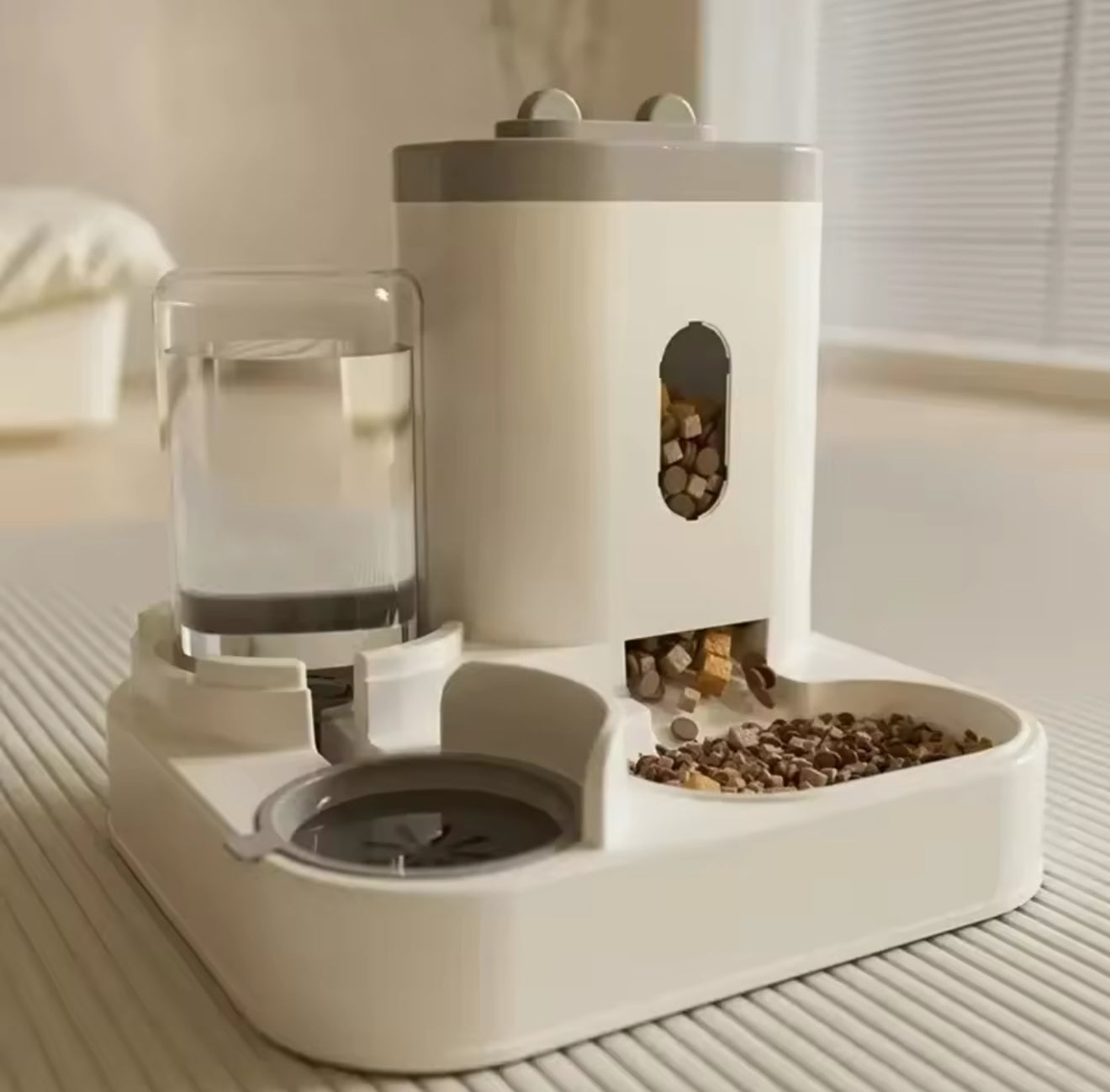 Automatic Pet Feeder & Water Fountain
