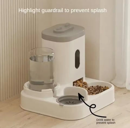 Automatic Pet Feeder & Water Fountain