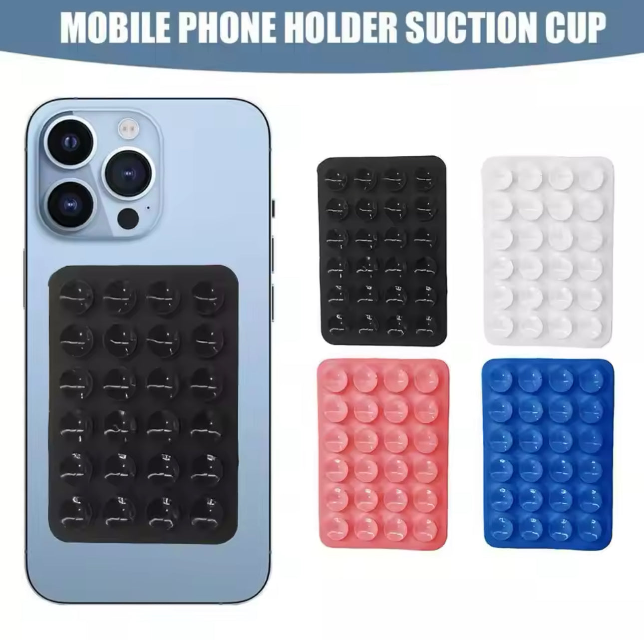 Silicone Suction Phone Case Mount